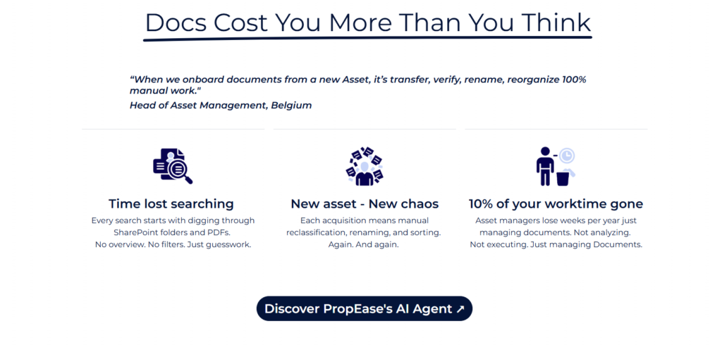 Belgian PropTech PropEase Solution